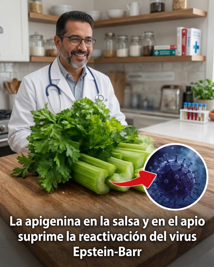 ¿Puede una hierba común de cocina ayudar a controlar un virus ampliamente difundido? Nuevos hallazgos sobre la apigenina y el virus de Epstein-Barr