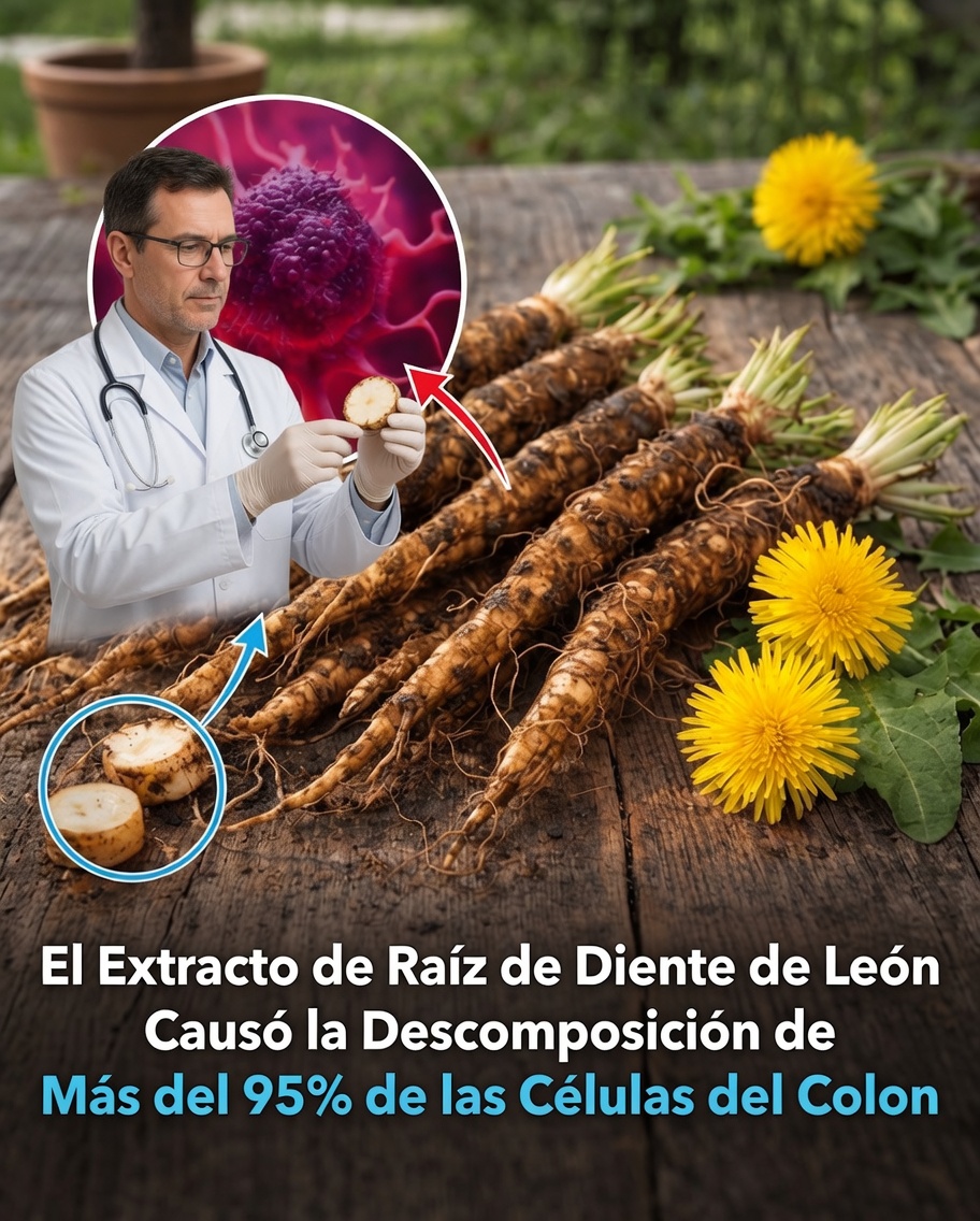 Raíz de diente de león: lo que un estudio de 2016 reveló sobre sus efectos en células de cáncer de colon en modelos de investigación