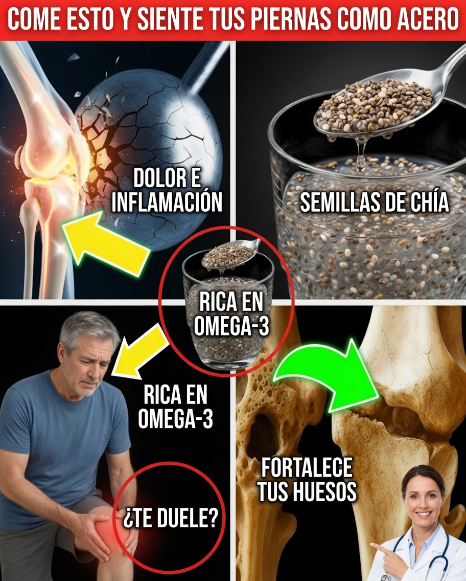 1 Cucharada por la noche: un ritual sencillo para fortalecer los huesos envejecidos de forma natural
