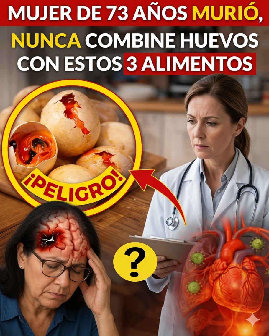 Alerta para Personas Mayores: 3 Alimentos Comunes que Nunca Debes Combinar con Huevos