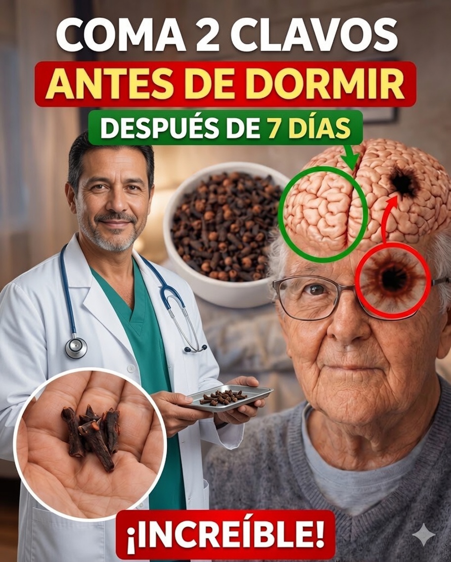 Qué sucede si consumes 2 clavos de olor al día durante 7 días: la transformación sorprendente de la que casi nadie habla