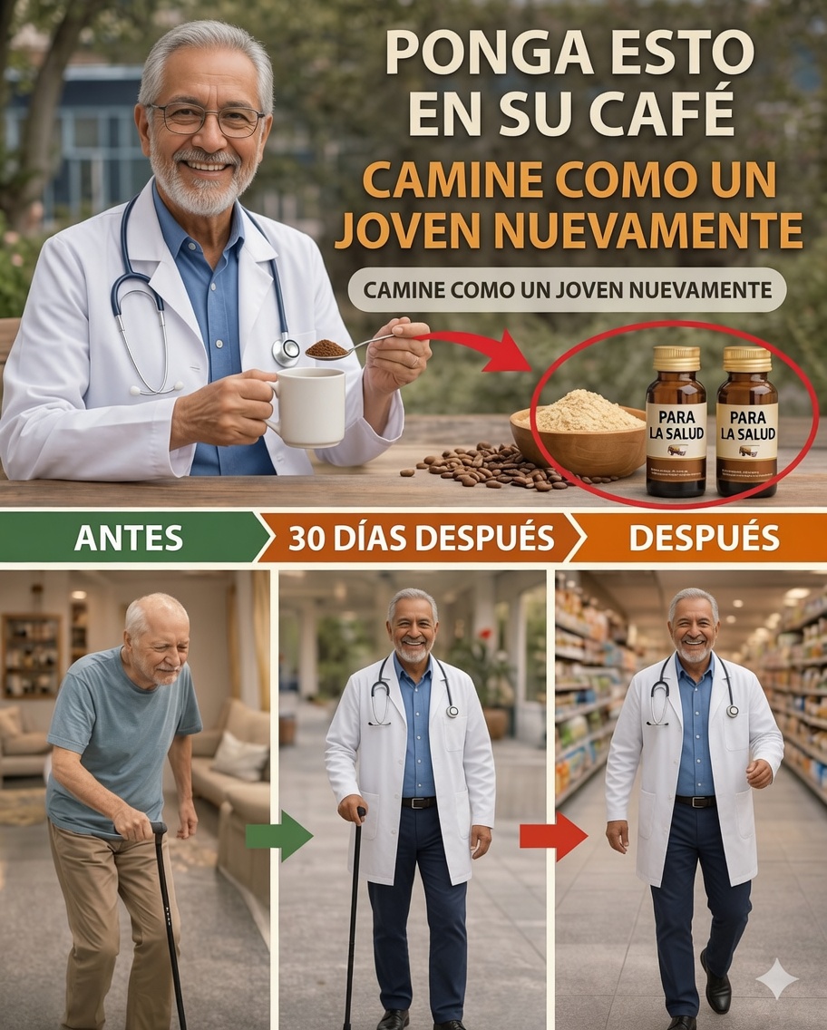 ¿Más de 60? Beba estos 3 tés y recupere la fuerza muscular para volver a caminar con seguridad