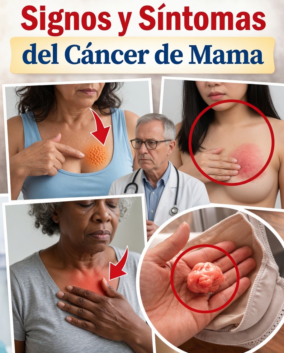 10 Señales de Alerta y Síntomas del Cáncer de Mama que Nunca Debes Ignorar