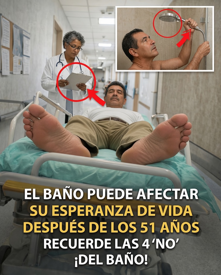 ¿Su baño diario podría estar afectando silenciosamente su salud después de los 50? Los médicos advierten sobre 4 hábitos simples que debe evitar