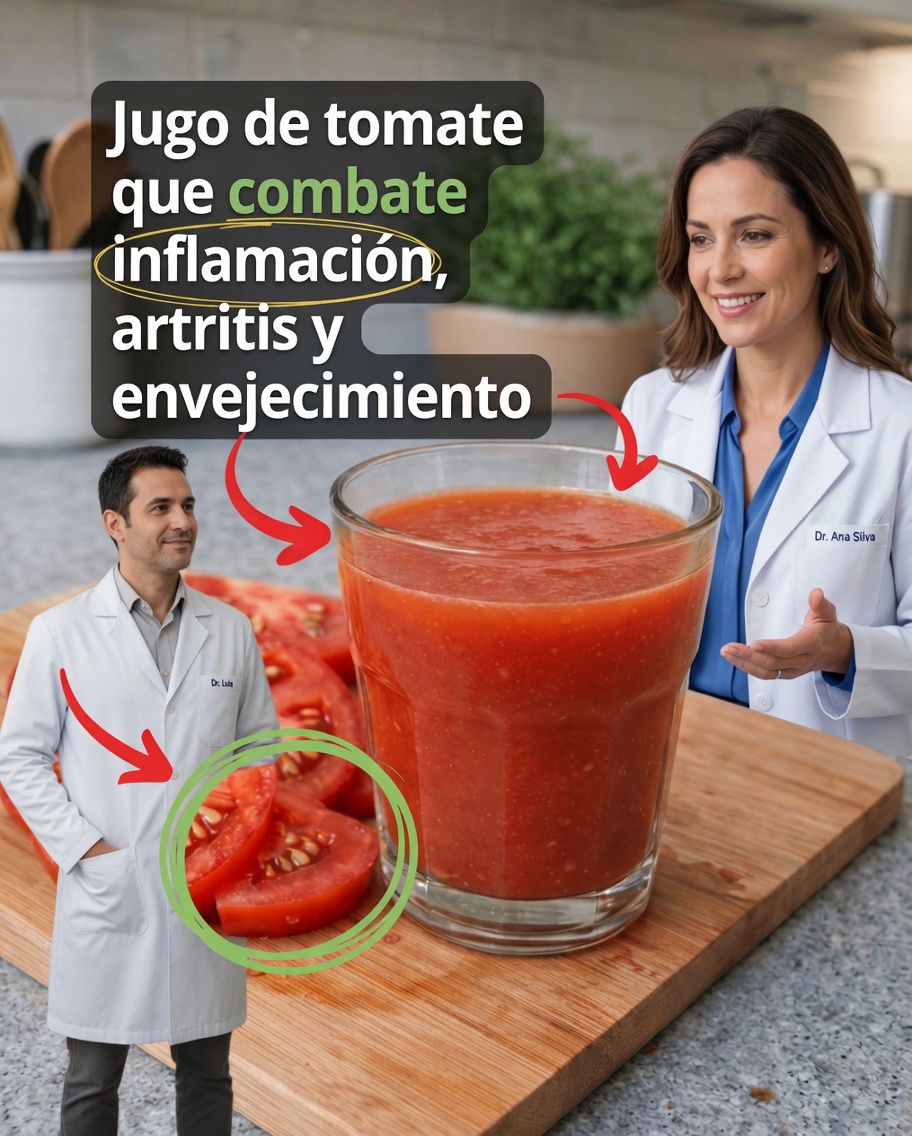 Descubra el sencillo hábito diario que está conquistando a los entusiastas de la salud: jugo de tomate fresco