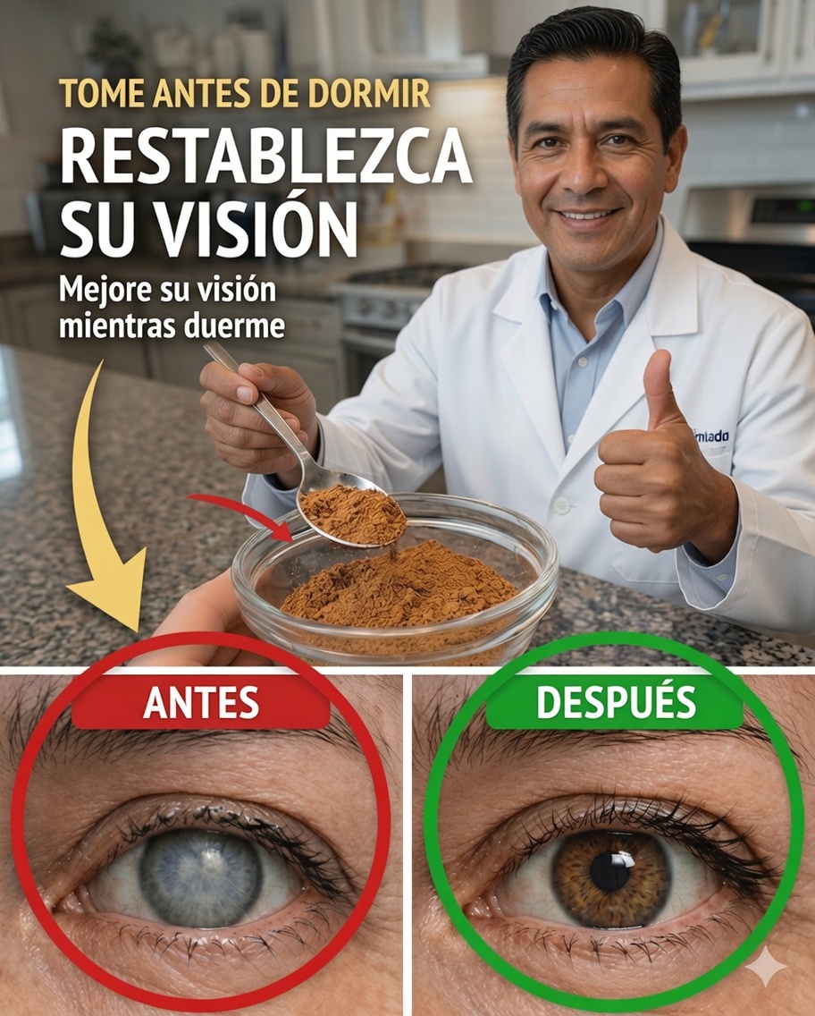 Descubra el hábito nocturno de una cucharada que los adultos mayores de 60 están explorando para apoyar la visión de forma natural
