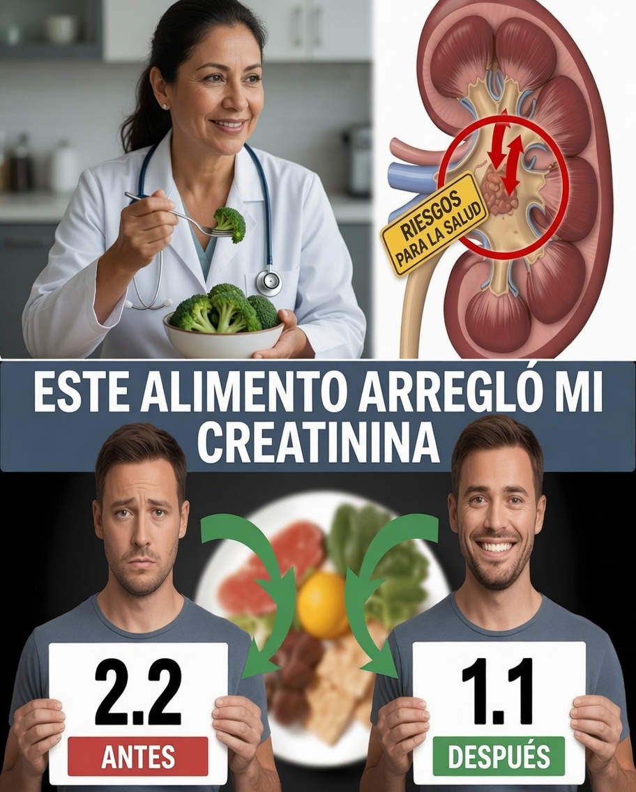 PERSONAS MAYORES: Si siguen ignorando este alimento, ¡su creatinina puede que nunca mejore!