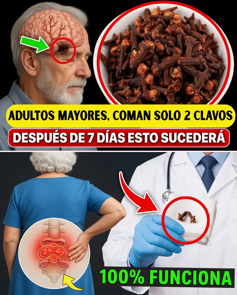 Mastica 2 clavos de olor al día durante 7 días: un sencillo ritual natural que puede transformar tu salud