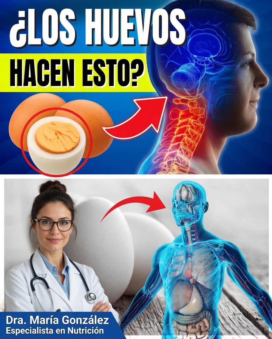 ¿Qué le sucede a tu cuerpo cuando comes huevos todos los días? 8 beneficios sorprendentes que no deberías ignorar