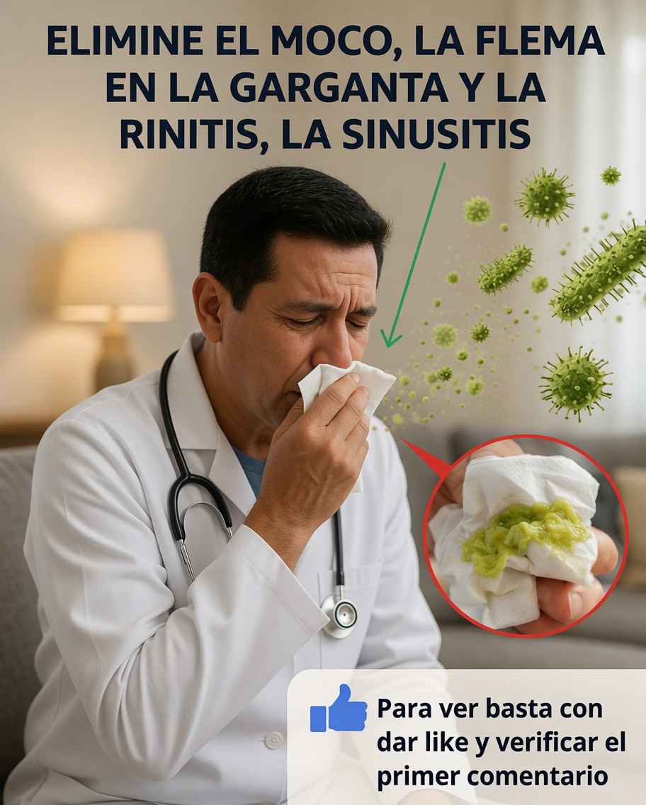 15 Poderosos Remedios Caseros para Eliminar la Mucosidad, las Flemas y la Rinitis de Forma Natural