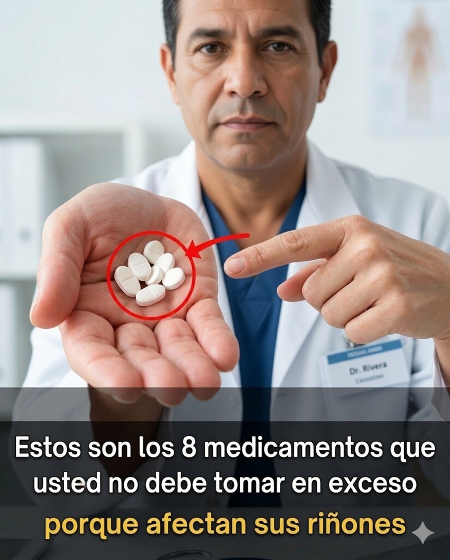 8 medicamentos comunes que pueden perjudicar sus riñones (y por qué la automedicación es un juego peligroso)