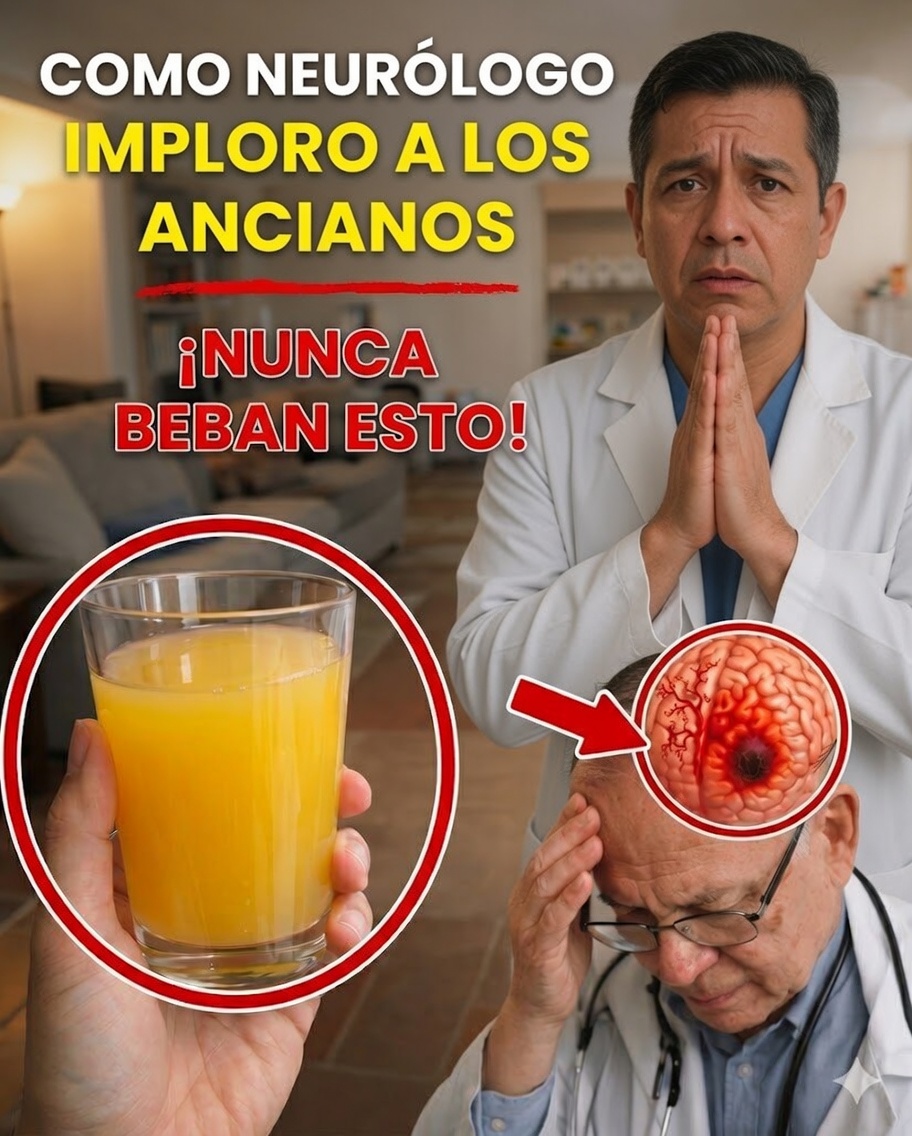 Como médico del cerebro: ¡este error matutino triplica el riesgo de ACV después de los 60!