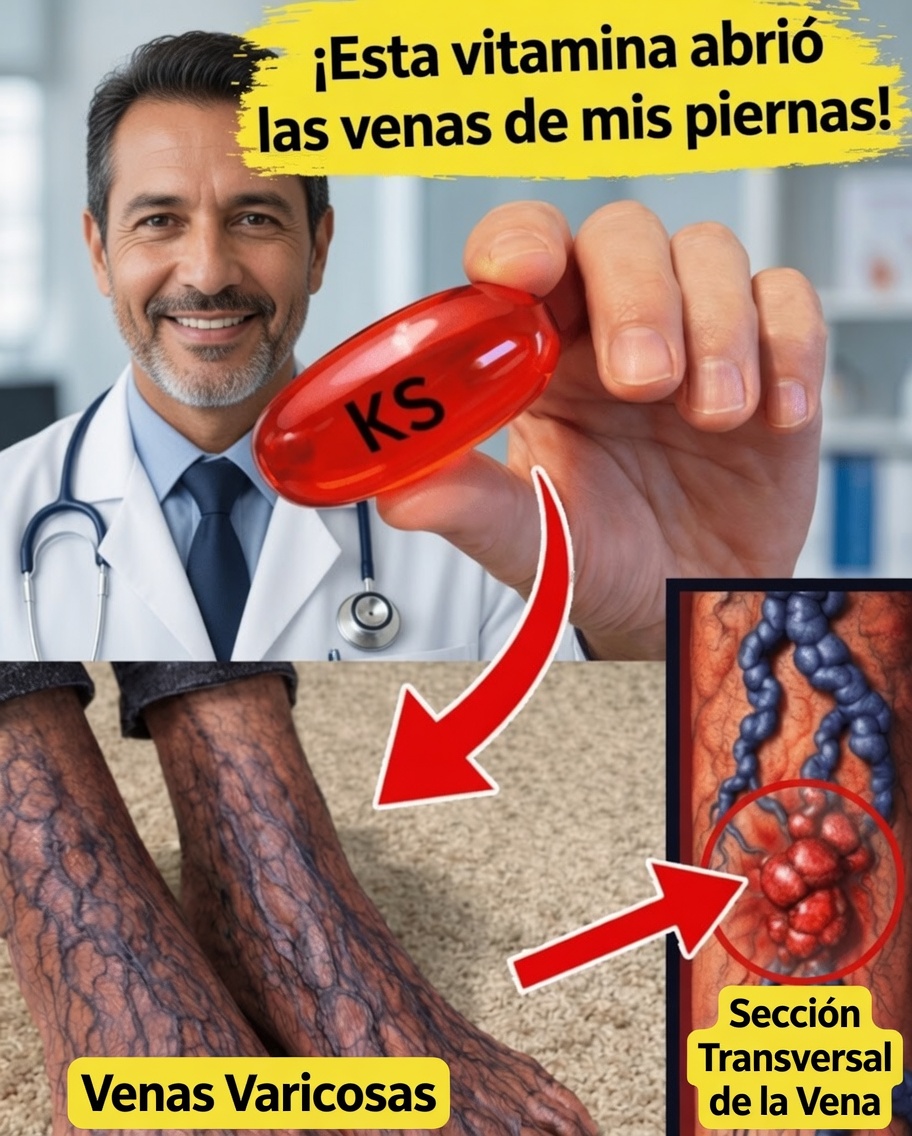 Personas mayores, ¿alguna vez se han preguntado qué puede hacer una vitamina común por la circulación de sus piernas?