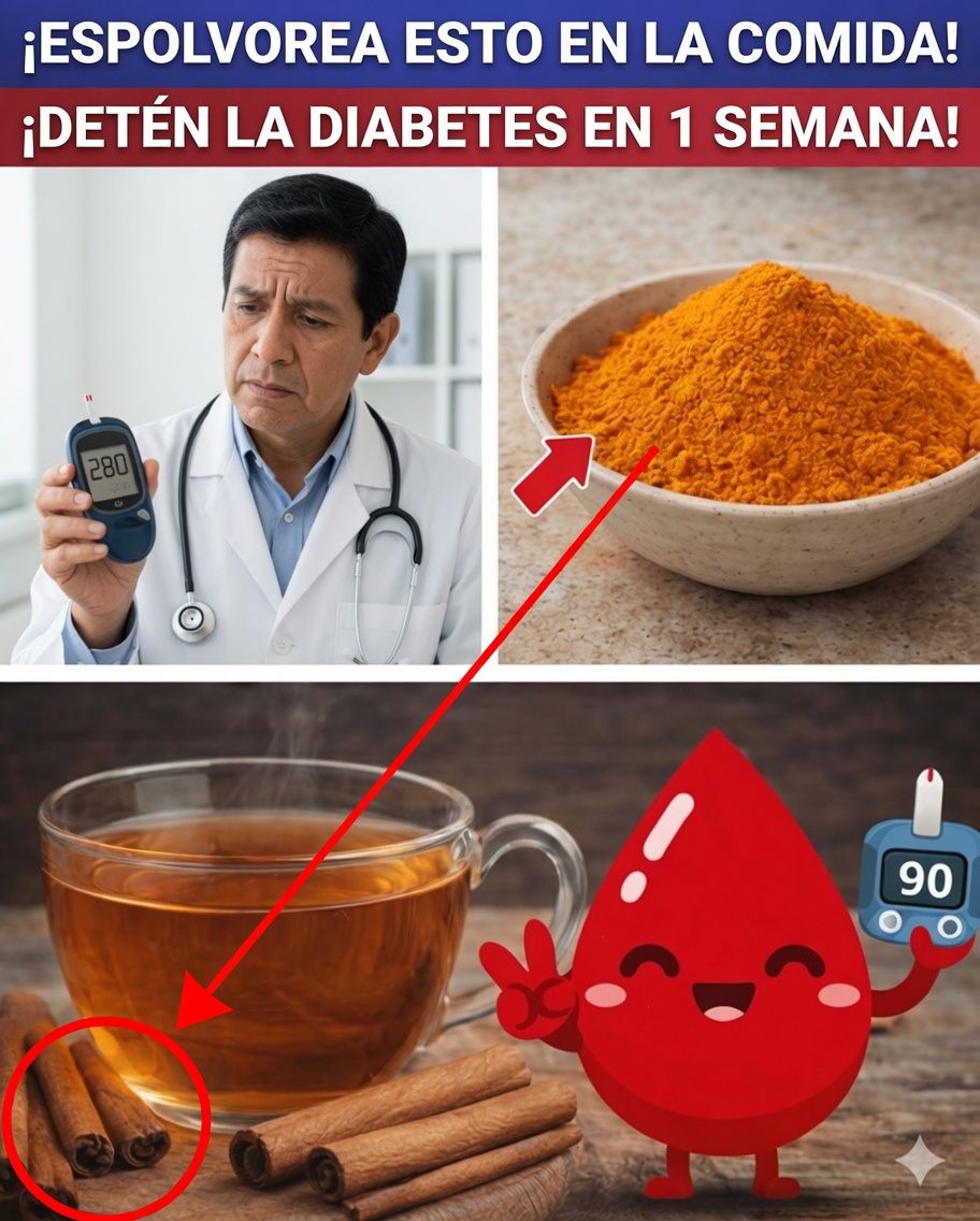 ¿Más de 60? Espolvorea ESTO todos los días para ayudar a estabilizar el azúcar en la sangre en solo 7 días