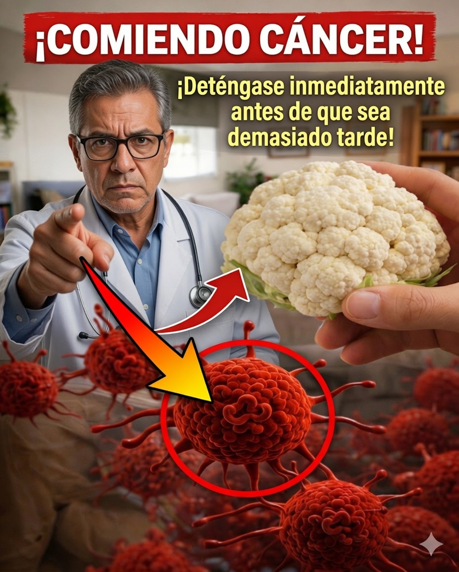 5 Alimentos Cotidianos Que Alimentan las Células Cancerígenas Como Combustible (Elimínalos y Reduce el Riesgo Hasta en un 40%)