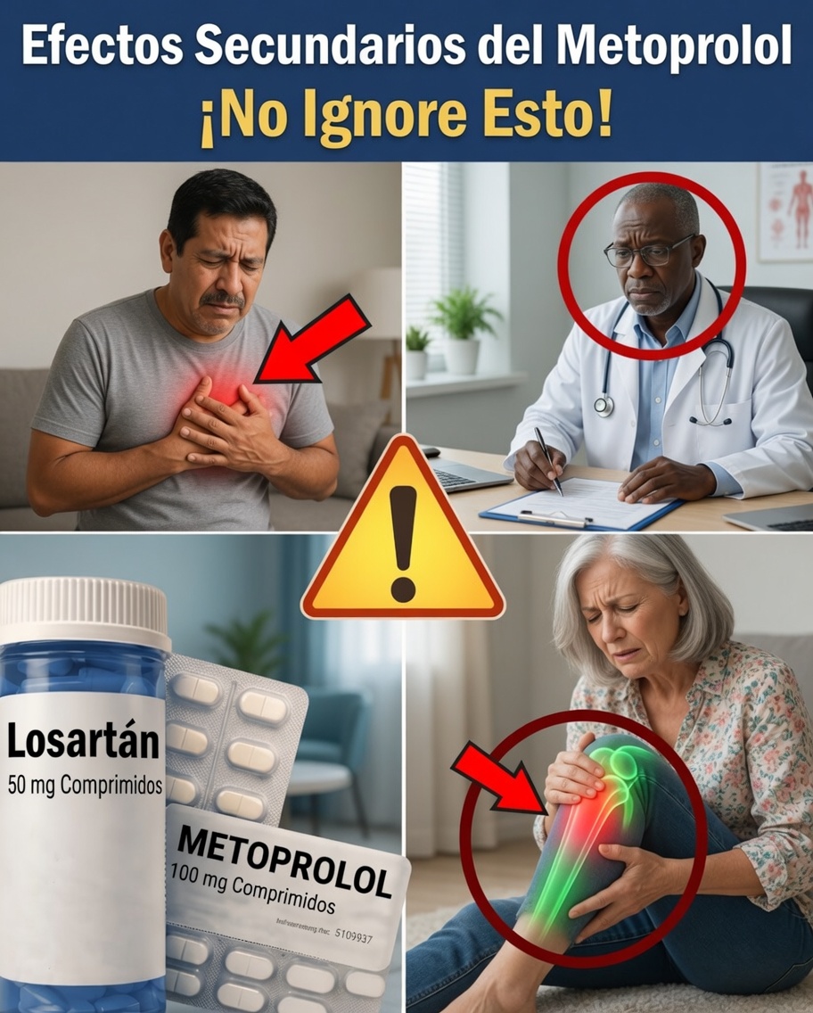 10 Efectos Secundarios Importantes del Metoprolol que Debes Conocer