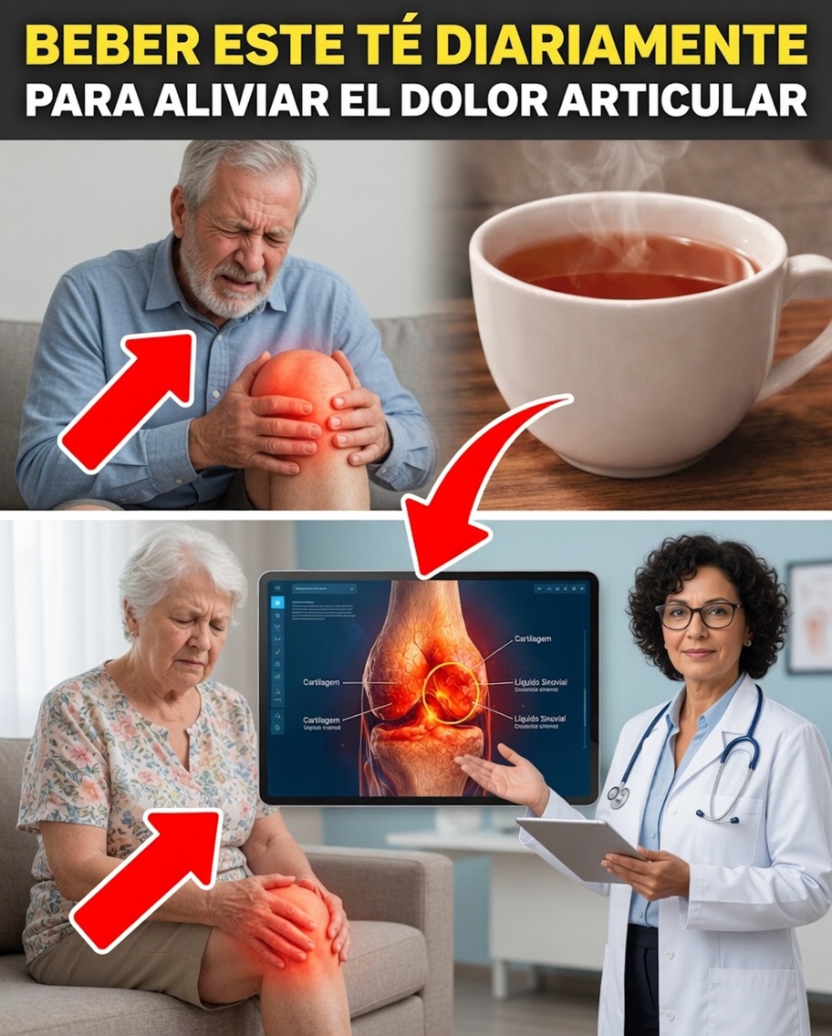 ¡SOLO 1 TAZA! ¿Podría esta sencilla bebida por la mañana aliviar las articulaciones rígidas en los ancianos?