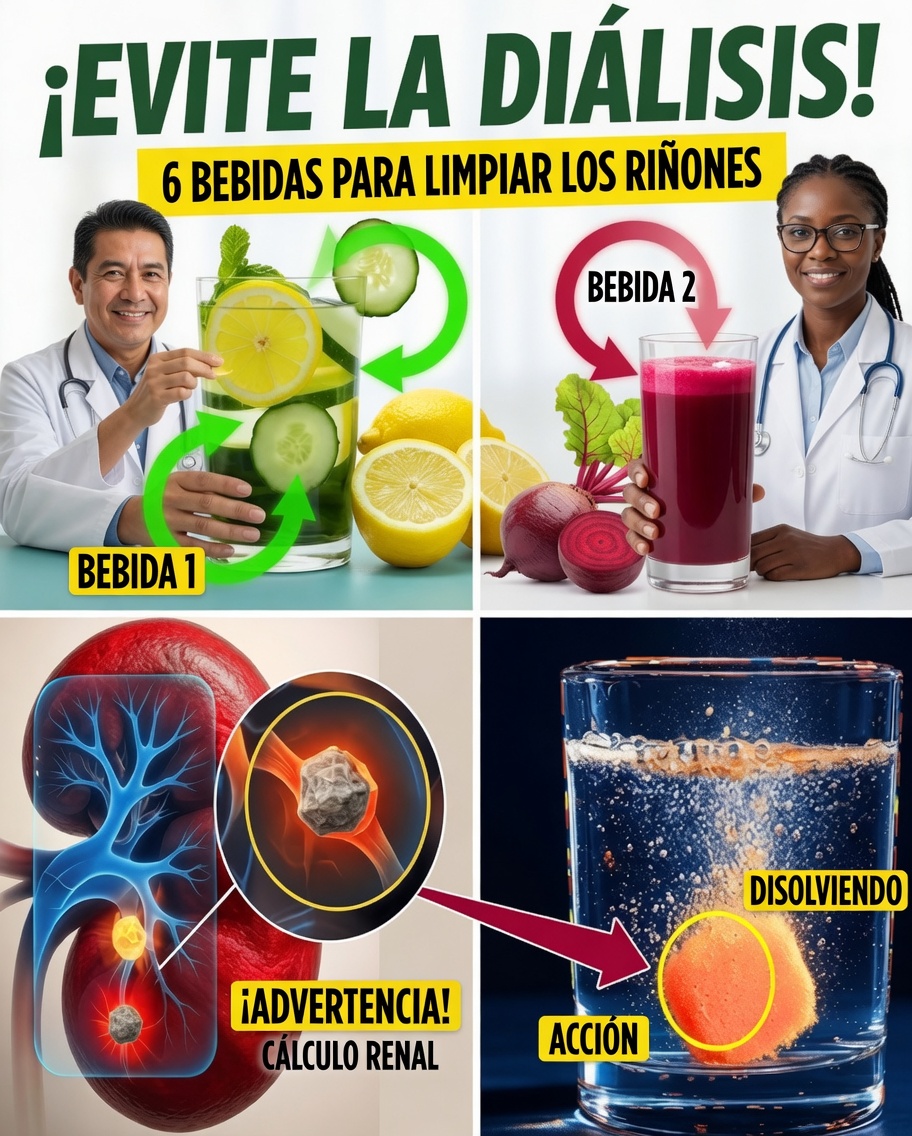 7 poderosas bebidas naturales para limpiar y revitalizar tus riñones