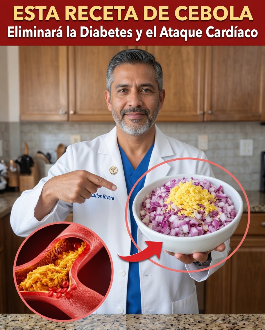 La receta con cebolla morada que puede ayudar a equilibrar el azúcar en la sangre de forma natural