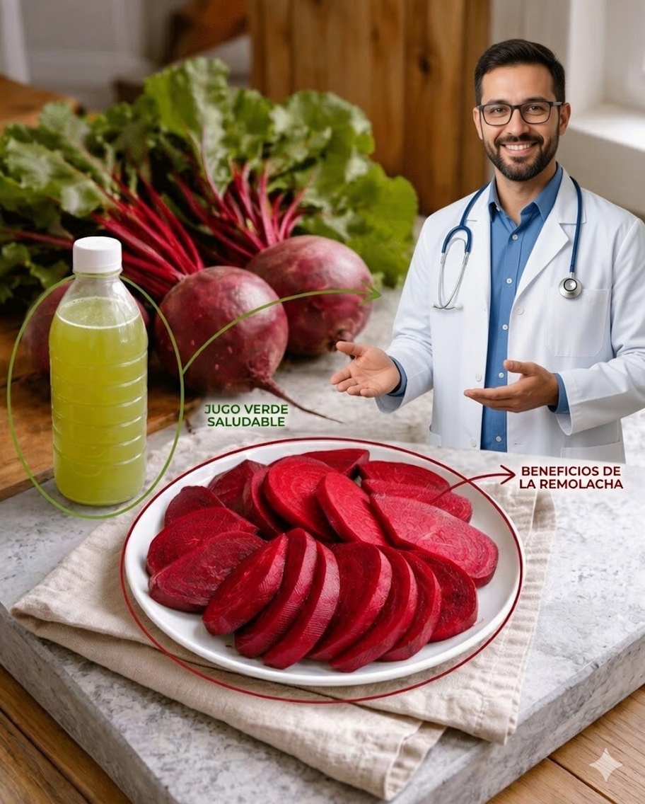 Los médicos revelan lo que sucede con tu cuerpo cuando consumes remolacha regularmente