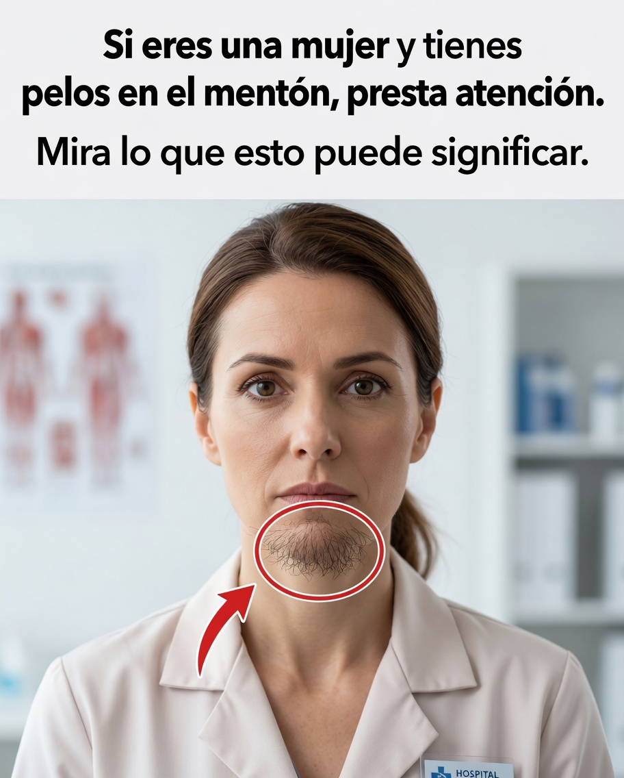 Vello en el mentón en mujeres: lo que esto puede revelar sobre su salud