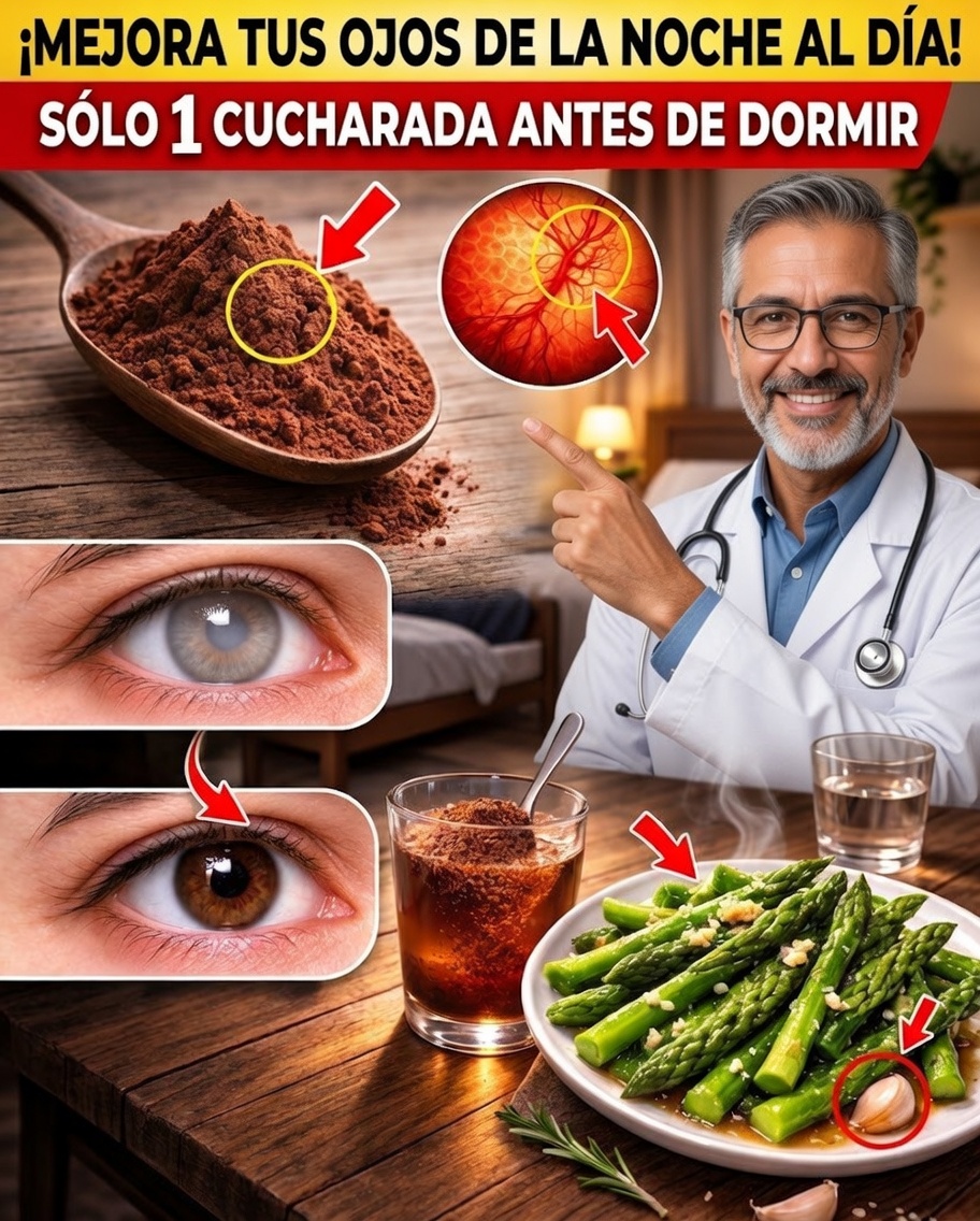 El médico más anciano de Japón revela: un hábito sencillo antes de dormir para apoyar la salud de sus ojos de forma natural con el envejecimiento