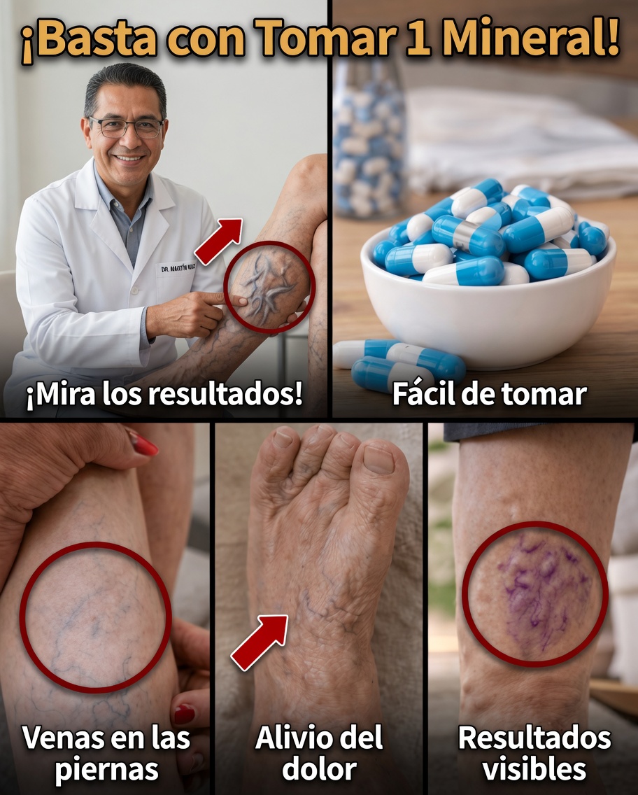 La vitamina n.º 1 que fortalece las venas y puede ayudar a reducir naturalmente la apariencia de las várices