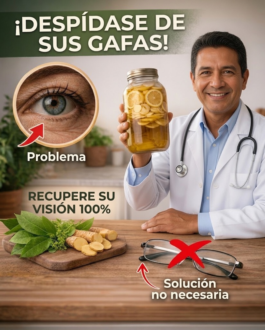 Un tónico casero poco conocido que muchas personas usan para apoyar la salud de los ojos de forma natural
