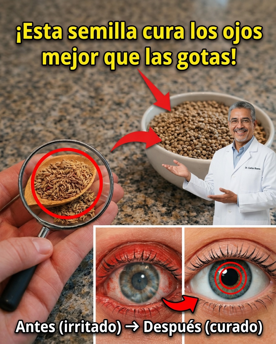 Olvida la zanahoria — esta pequeña semilla puede sorprender en la salud de tus ojos