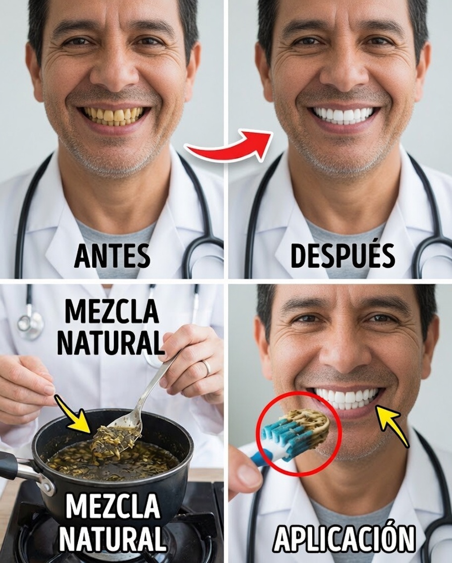Sonrisa Más Blanca Naturalmente: Un Ritual Simple con Hierbas que Puede Transformar Tus Dientes