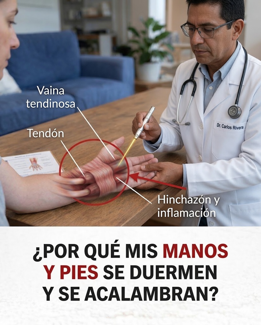 ¿Sus manos y pies se adormecen o le hormiguean con frecuencia? Vea lo que su cuerpo podría estar intentando decirle