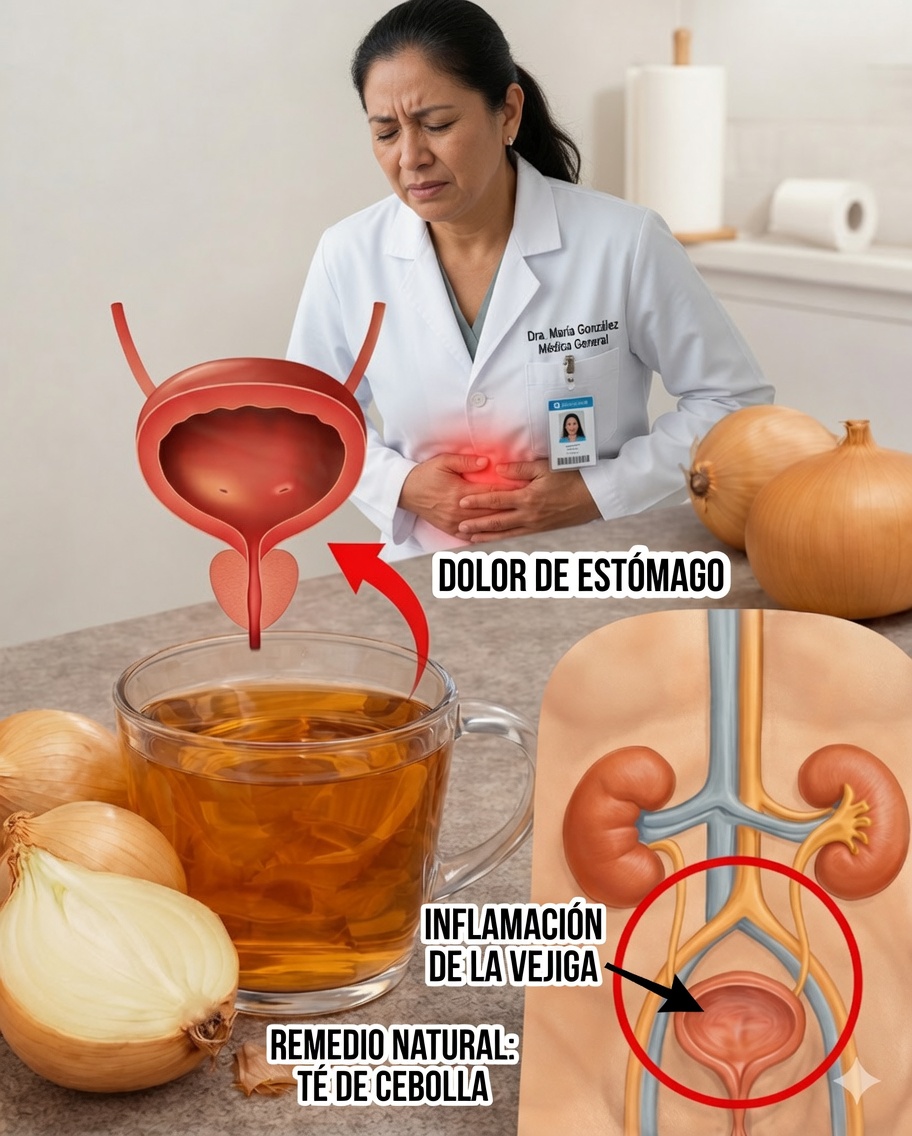 El remedio de cáscara de cebolla de 500 años que apoya el confort natural de la próstata y la vejiga