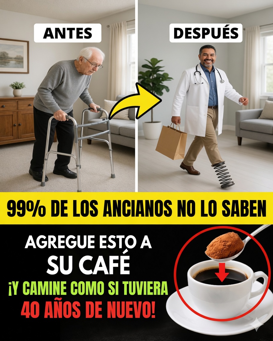Por qué los ancianos están añadiendo este polvo al café (¡beneficios que pueden transformar su vida!)