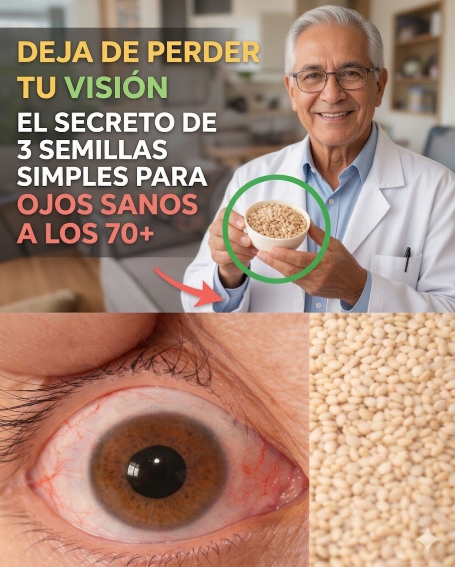 ¿Más de 60 años? Descubra el poder oculto de las semillas que puede apoyar su visión de forma natural