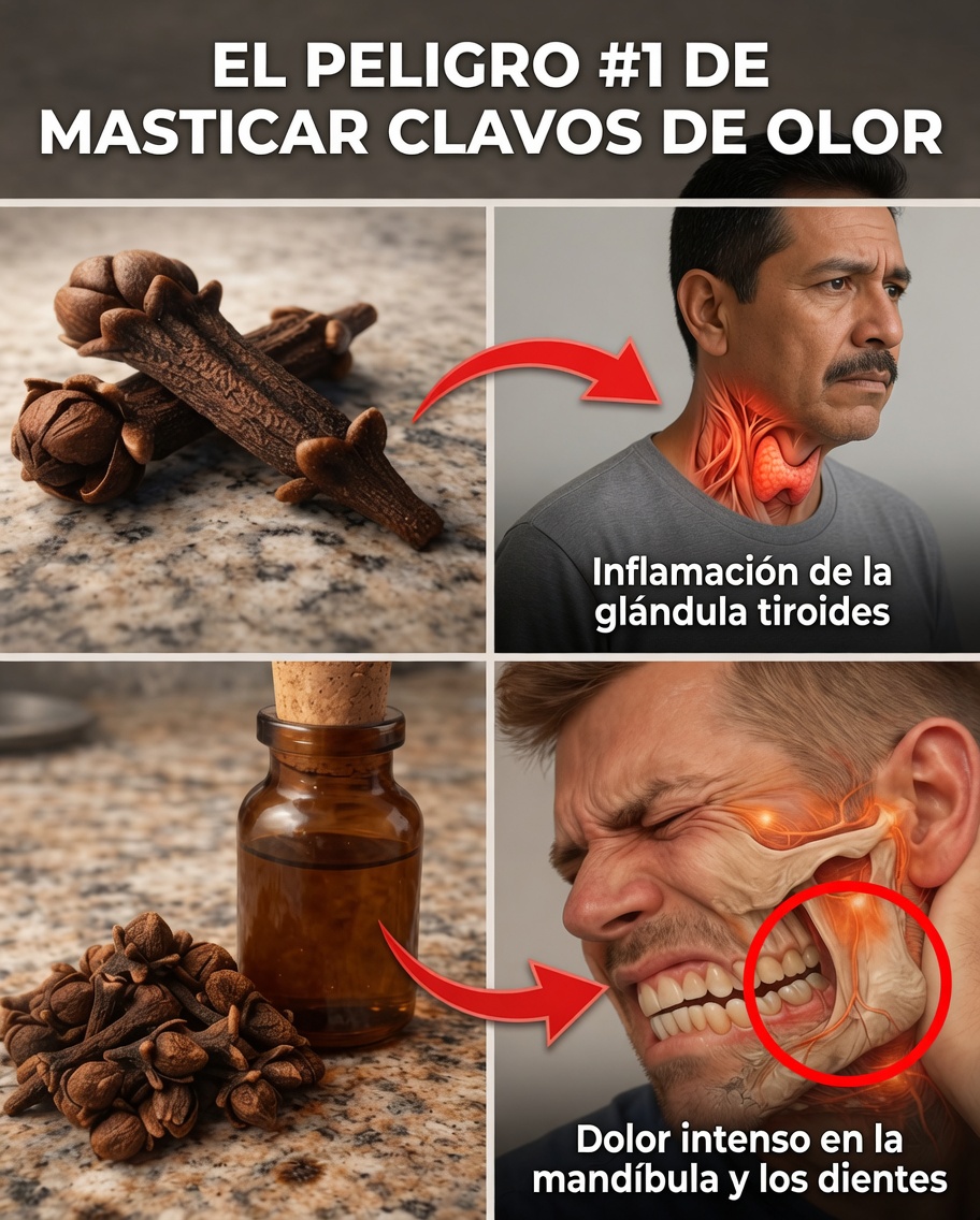 La verdad sobre masticar clavo de olor: 8 errores comunes que pueden perjudicar tu salud