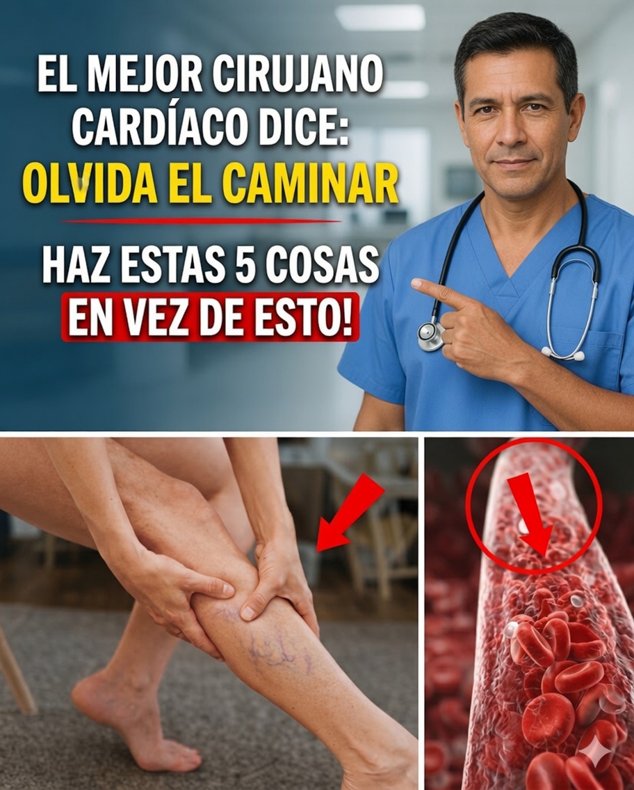 ¡Olvídate de caminar! Haz estos 5 ejercicios después de los 60 — Aprobados por cirujanos