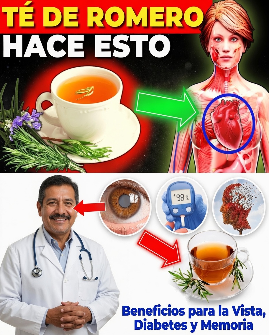 10 poderosas razones para beber té de romero a diario (un ritual de curación natural que no deberías ignorar)