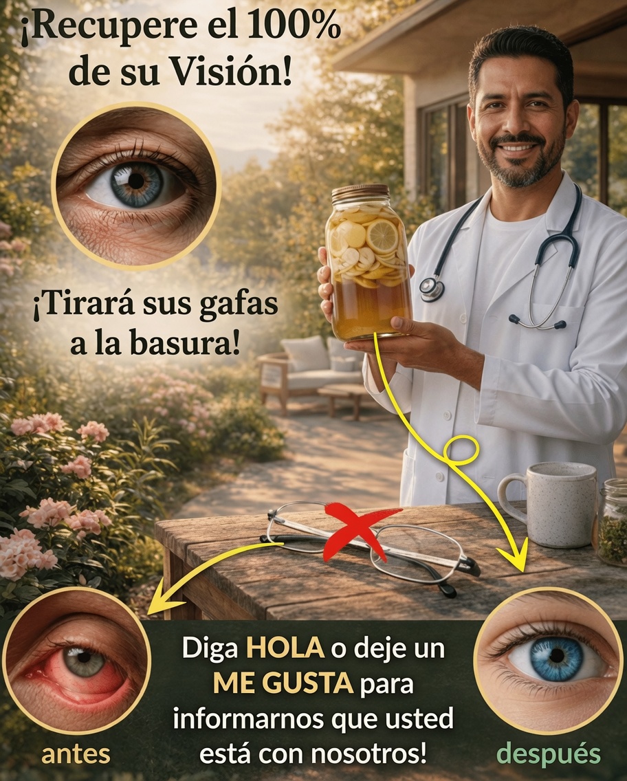 Una bebida casera sencilla para apoyar la salud de tus ojos de forma natural: receta con limón, miel y ajo
