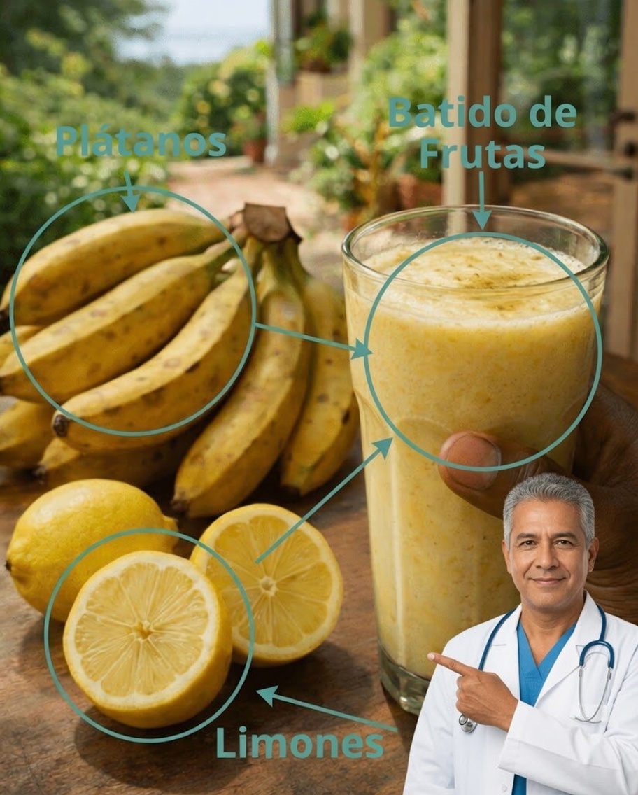 Por qué mezclar banana con limón puede convertirse en tu nuevo ritual matutino (simple, económico y refrescante)
