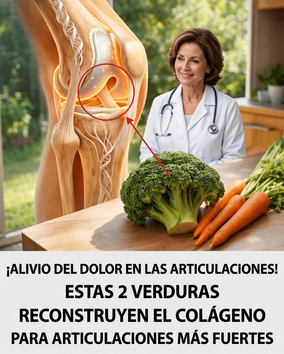 ¿Estas dos verduras comunes pueden ayudar de forma natural a fortalecer las rodillas y mejorar el confort de las articulaciones?