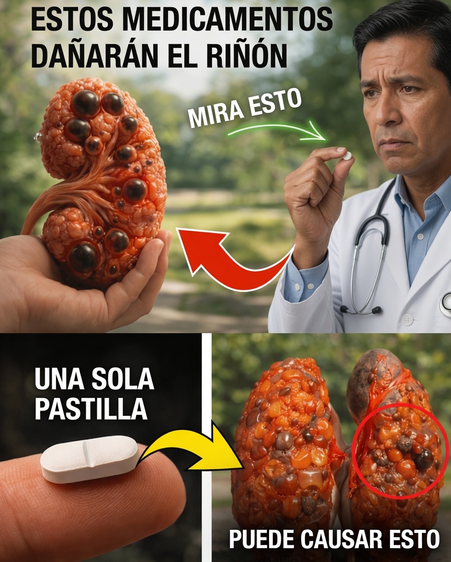 ¿Está tomando estos 10 medicamentos comunes que pueden afectar sus riñones a lo largo del tiempo?