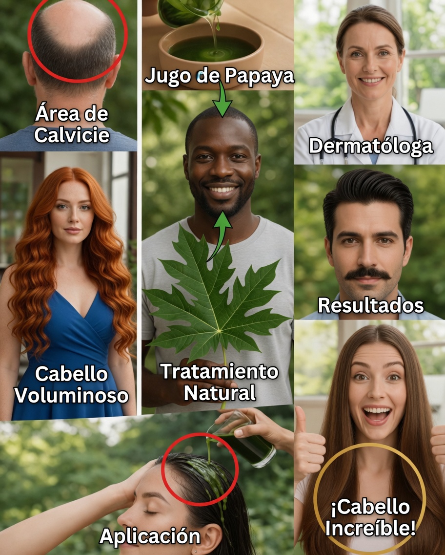 Descubriendo las Hojas de Papaya: Un Enfoque Natural para Fortalecer el Cabello y el Cuero Cabelludo