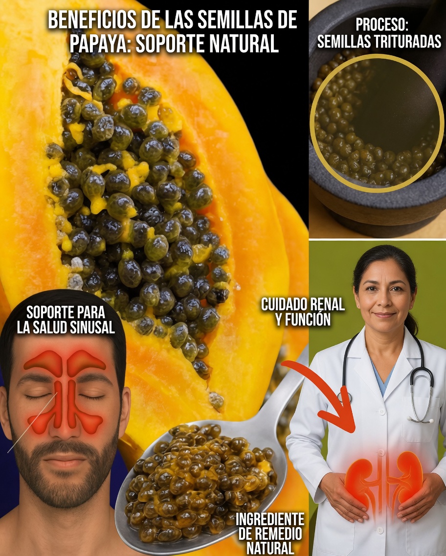 El poder oculto de las semillas de papaya: 7 beneficios naturales que pueden transformar tu salud