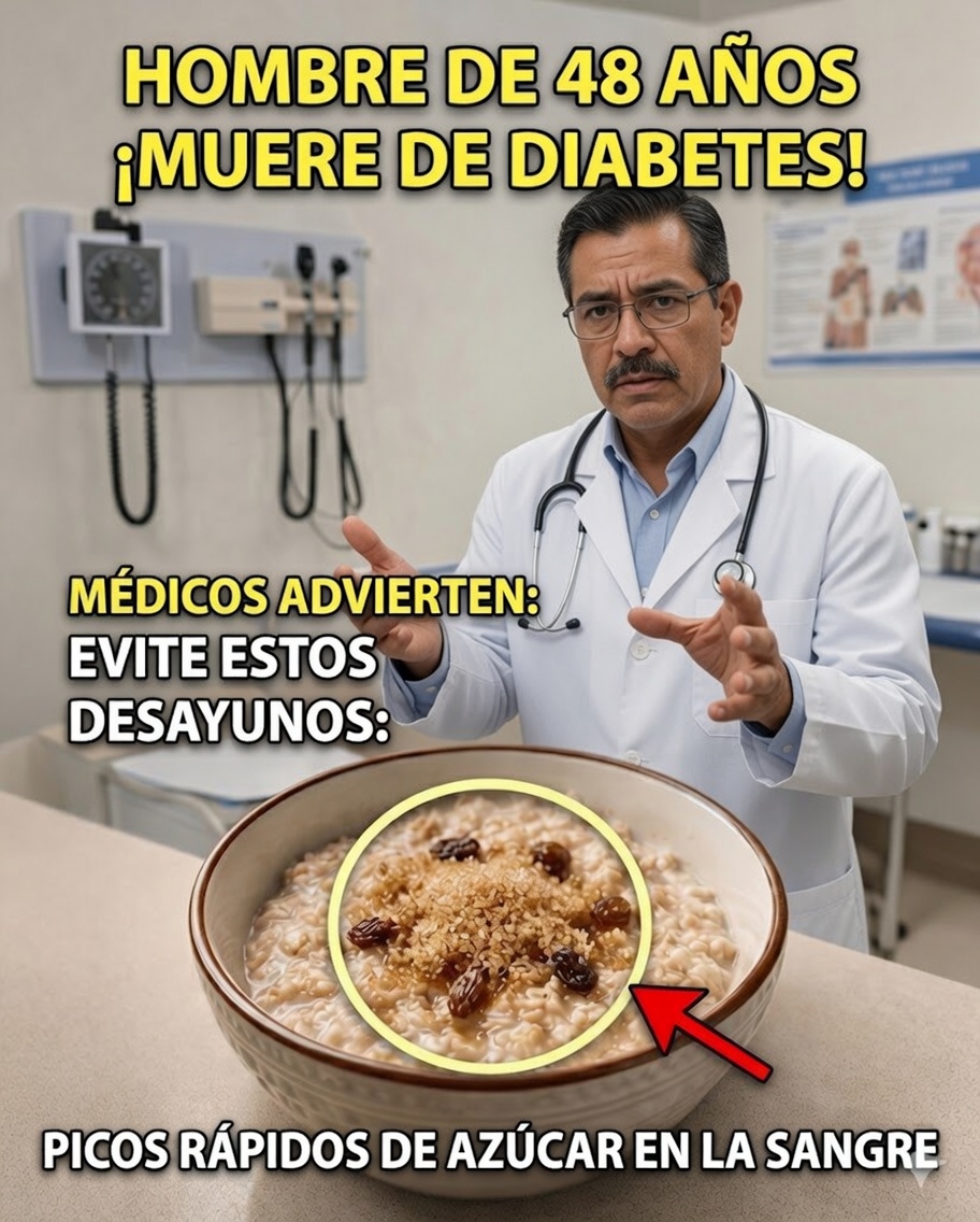 ¿Comes esto todas las mañanas? Los médicos advierten: 3 desayunos que elevan el azúcar en la sangre
