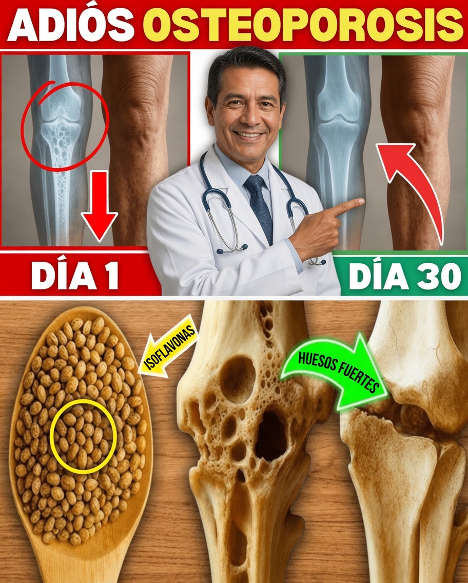 El secreto del médico más longevo de Japón: 15 formas naturales de reconstruir la fortaleza ósea y revertir la osteoporosis