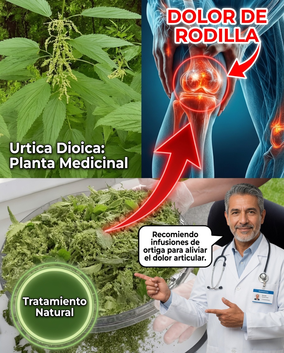 El poder de Urtica dioica: un camino natural para aliviar el dolor articular, la artritis y la inflamación