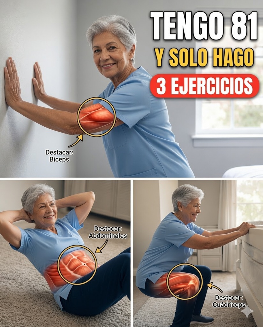 Los médicos revelan: estos 3 ejercicios son mejores que caminar después de los 60