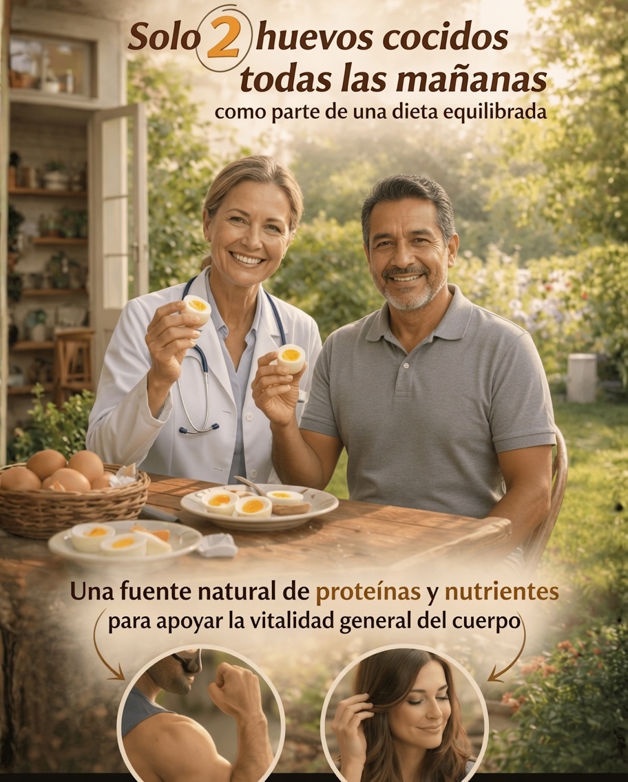 Por qué añadir dos huevos cocidos a tu rutina matutina puede ser un hábito sencillo que vale la pena probar