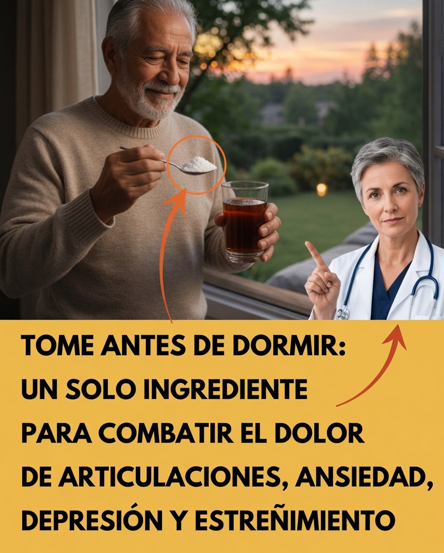 ¿Un simple hábito nocturno con un mineral común puede ayudar a las articulaciones, el azúcar en la sangre, el estado de ánimo y la digestión?