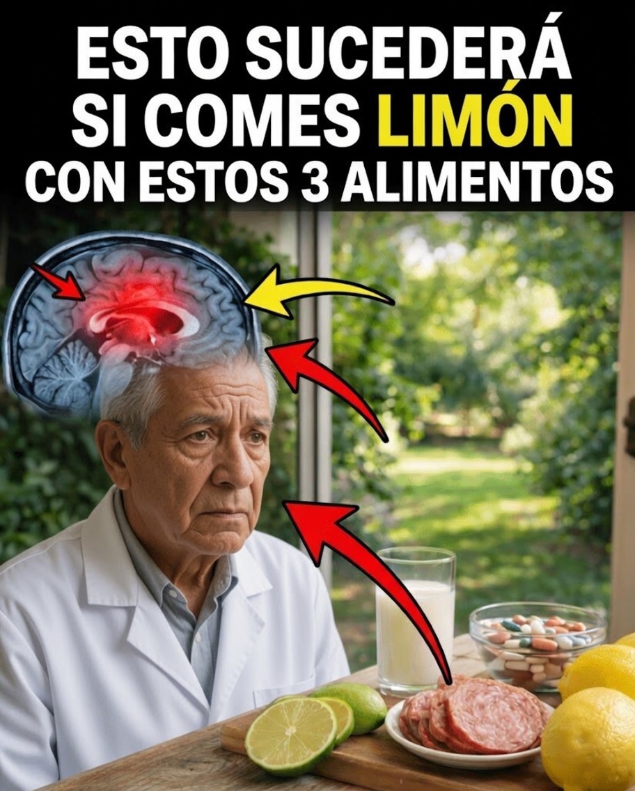 Alerta sobre el limón para personas mayores: por qué pensarlo dos veces antes de mezclarlo con estos 4 alimentos comunes